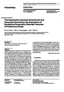 The Association between Attentional and ... - Semantic Scholar