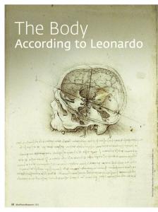 The Body According to Leonardo