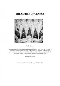 The Cipher of Genesis (PDF)