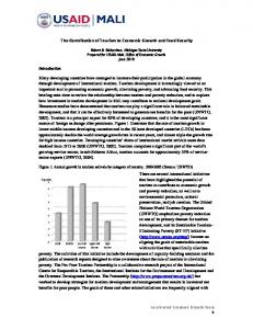 The Contribution of Tourism to Economic Growth and Food Security