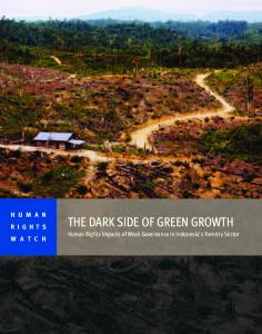 The Dark Side of Green Growth - Human Rights Watch