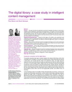 The digital library - Semantic Scholar