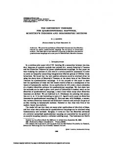 THE DISTORTION THEOREM FOR QUASICONFORMAL MAPPINGS ...