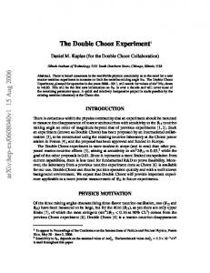 The Double Chooz Experiment