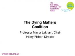 The Dying Matters Coalition