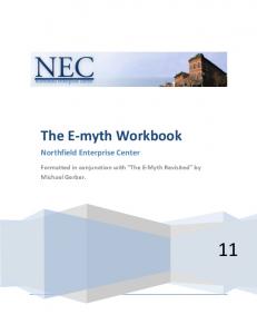 The E-myth Workbook