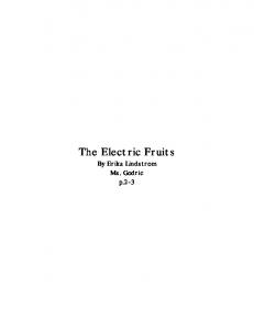 The Electric Fruits