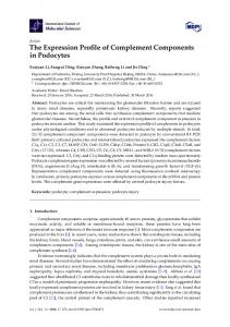 The Expression Profile of Complement