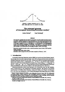 The extremal process of two-speed branching Brownian motion