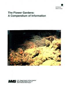 the flower gardens - BOEM Data Center