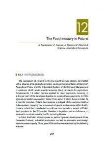 The Food Industry In Poland