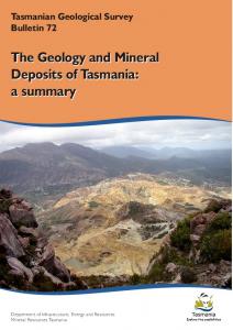 The Geology and Mineral Deposits of Tasmania: a summary The ...