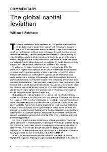 The global capital leviathan