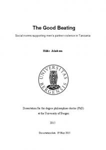 The Good Beating - Core