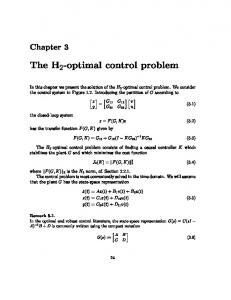 The H2-optimal control problem