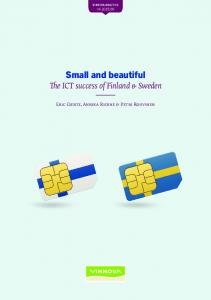 The ICT success of Finland & Sweden