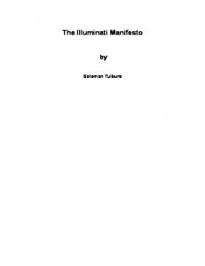 The Illuminati Manifesto - benpadiah.com