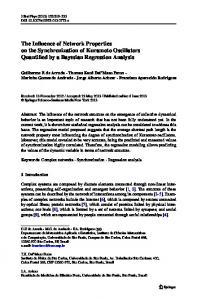 The Influence of Network Properties on the ... - Springer Link