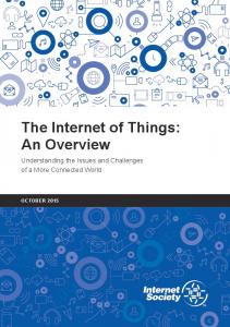 The Internet of Things: An Overview - Internet Society