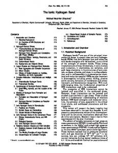 The Ionic Hydrogen Bond