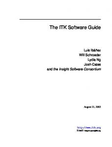 The ITK Software Guide