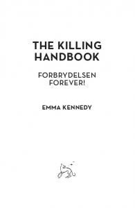 THE kILLING HANDBOOk