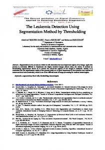 The Leukemia Detection Using