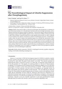 The Neurobiological Impact of Ghrelin