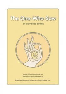 The One-Who-Saw - BuddhaNet