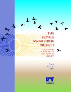 the people awakening project - Alaska Department of Health and ...