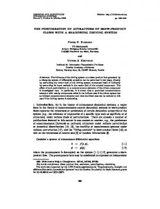 THE PERTURBATION OF ATTRACTORS OF SKEW ... - CiteSeerX