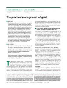 The practical management of gout