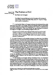 The Problem of Evil