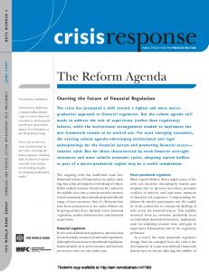 The Reform Agenda - SSRN papers