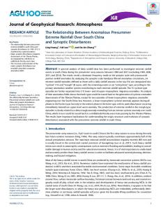 The Relationship Between Anomalous ... - Wiley Online Library