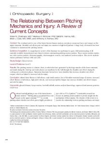 The Relationship Between Pitching Mechanics ... - Semantic Scholar