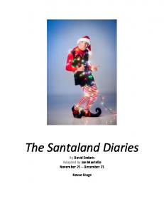 The Santaland Diaries - Arts Club Theatre Company