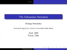 The Schwarzian Derivative