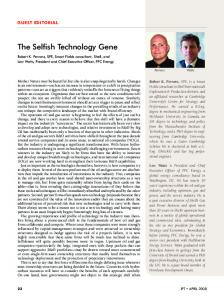 The Selfish Technology Gene