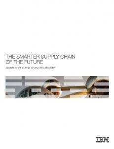 The supply chain of the future - IBM