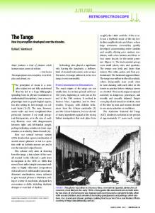 The Tango - IEEE Xplore