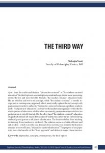 the third way - Epiphany