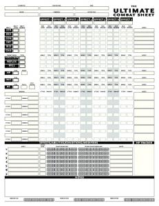 The Ultimate Character Sheet - Greyhawk Online