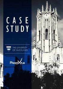 The University of Auckland - PhoenxPLM