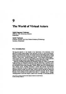 The World of Virtual Actors - Semantic Scholar