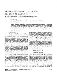 THEORETICAL CHARACTERIZATION OF ION ... - Europe PMC