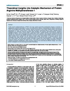 Theoretical Insights into Catalytic Mechanism of ... - Semantic Scholar