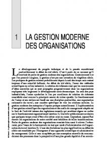 Theorie et management des organisations - Numilog