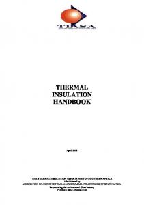 Thermal Insulation Handbook 2001 - Aaamsa