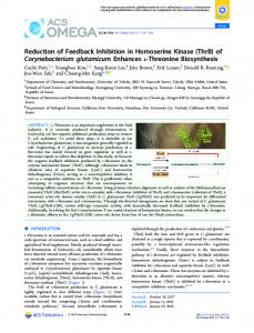 ThrB - American Chemical Society